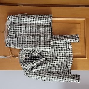 Laundry by Shelli Segal Tweed Blazer and Skirt